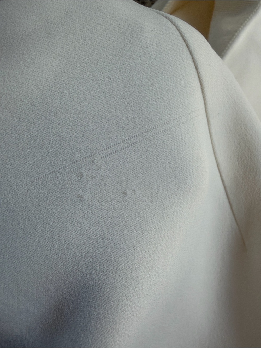 The Row Off White Split Hem Trousers - Picture 13 of 13